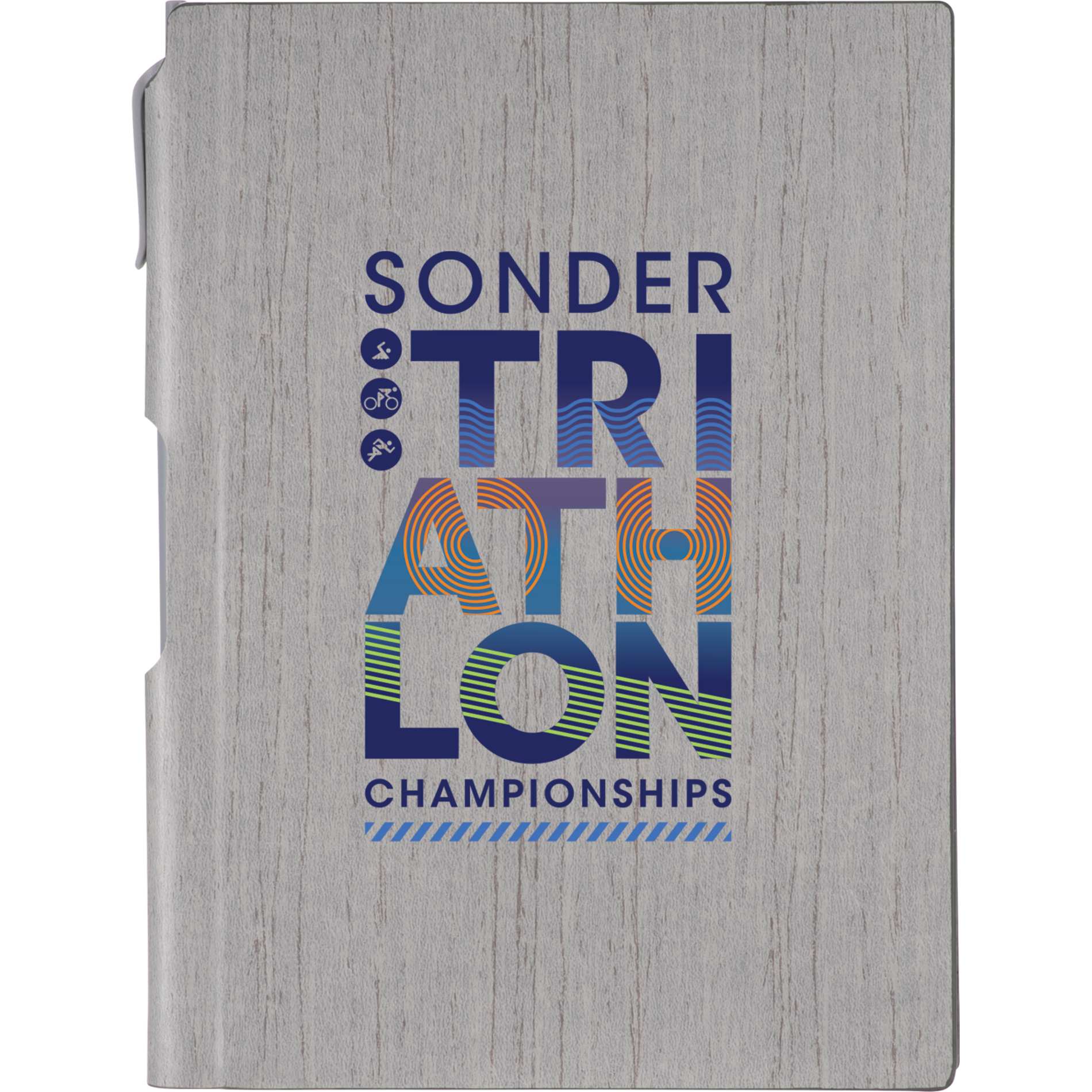 FSC® Mix 6" x 8.5" Bari Notebook with Pen