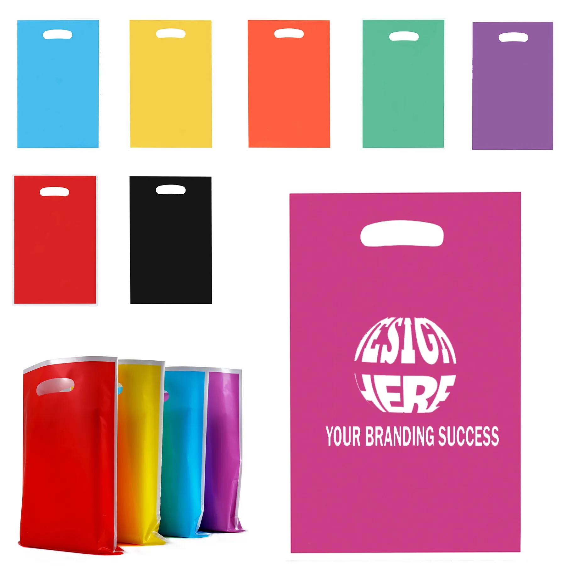 Plastic Shopping Merchandise Gift Bag 17