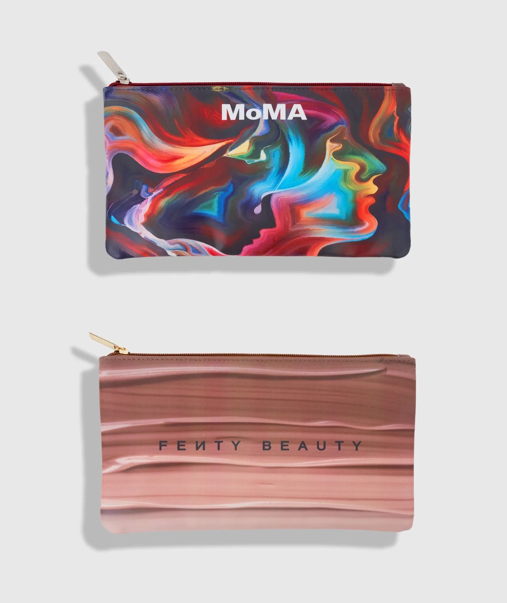 Vegan Leather Zippered Pouch 2
