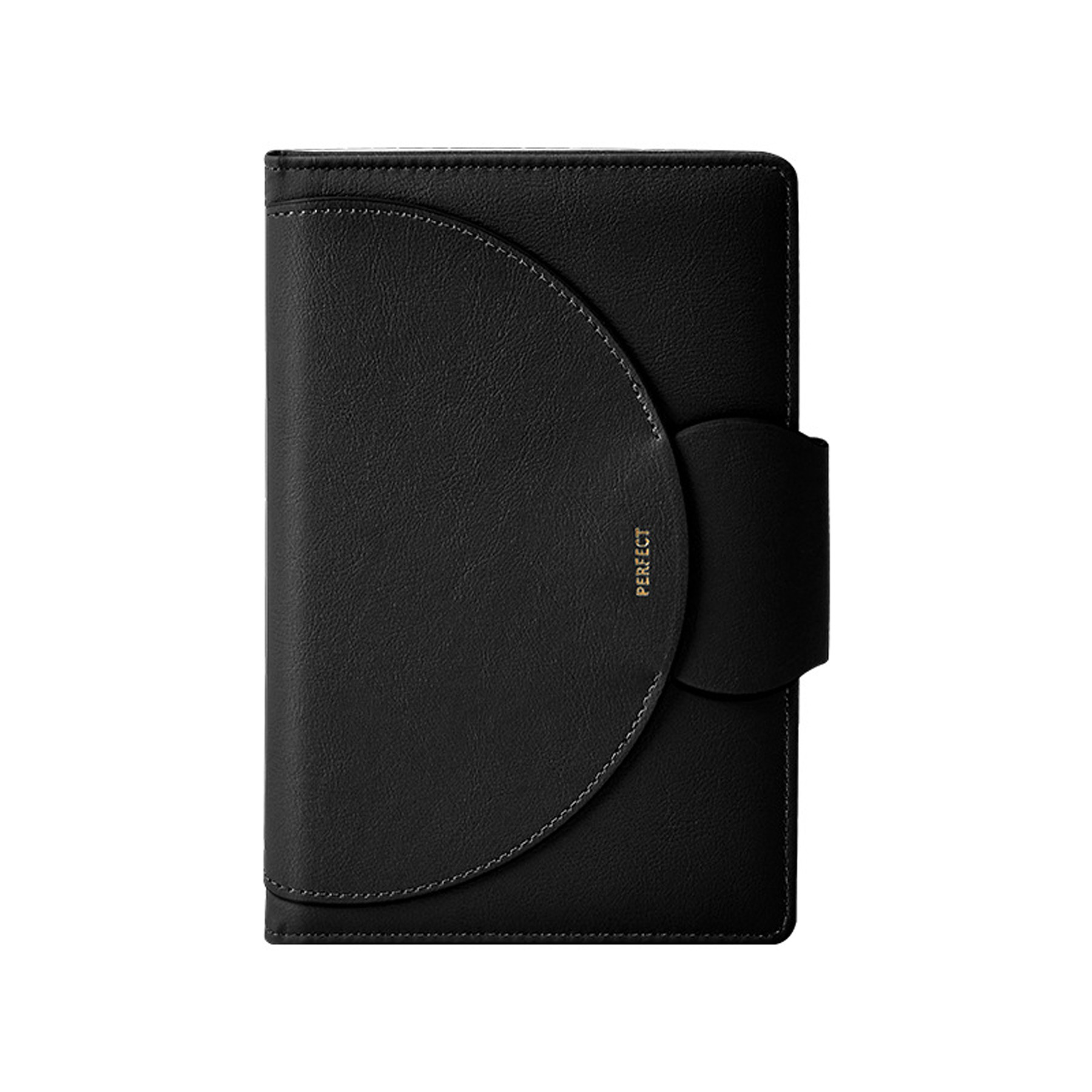 Semicircular Leather Notebook 3