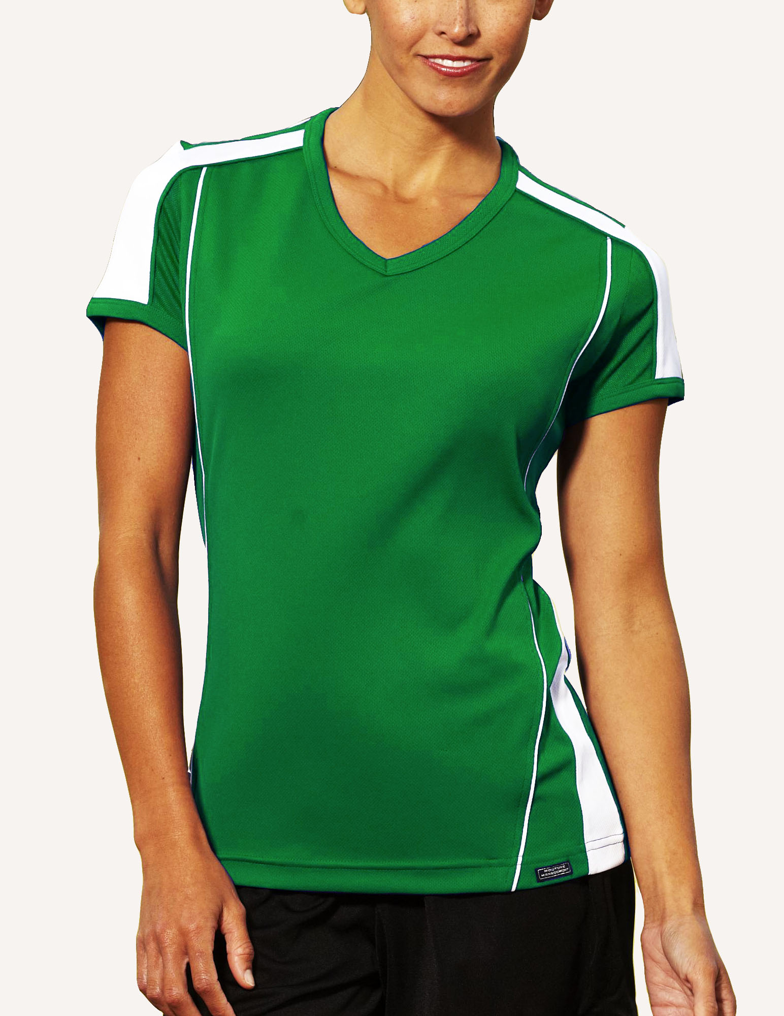 Ladies' Velocity Birds Eye Tee Shirt 3