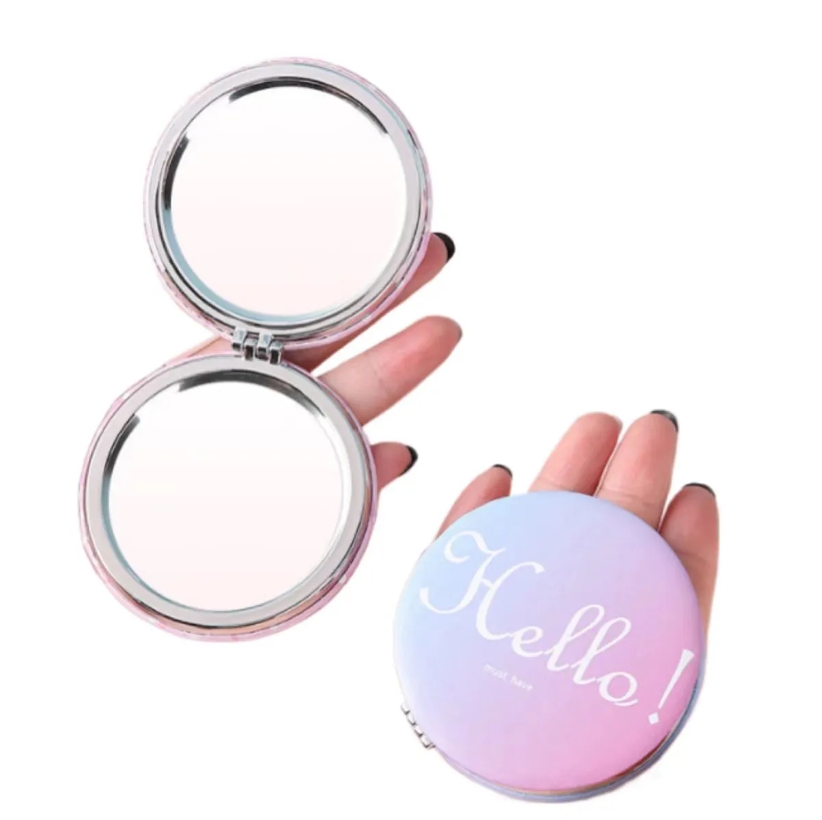Mini Folding Mirror Round 2
