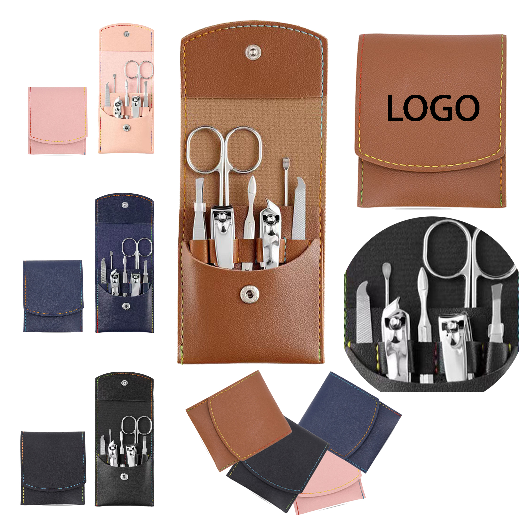 Stainless Steel Nail Clipper Kit 5