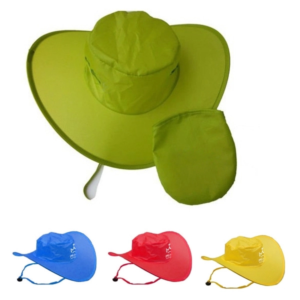 Promotional Folding Cowboy Cap With Pouch 2