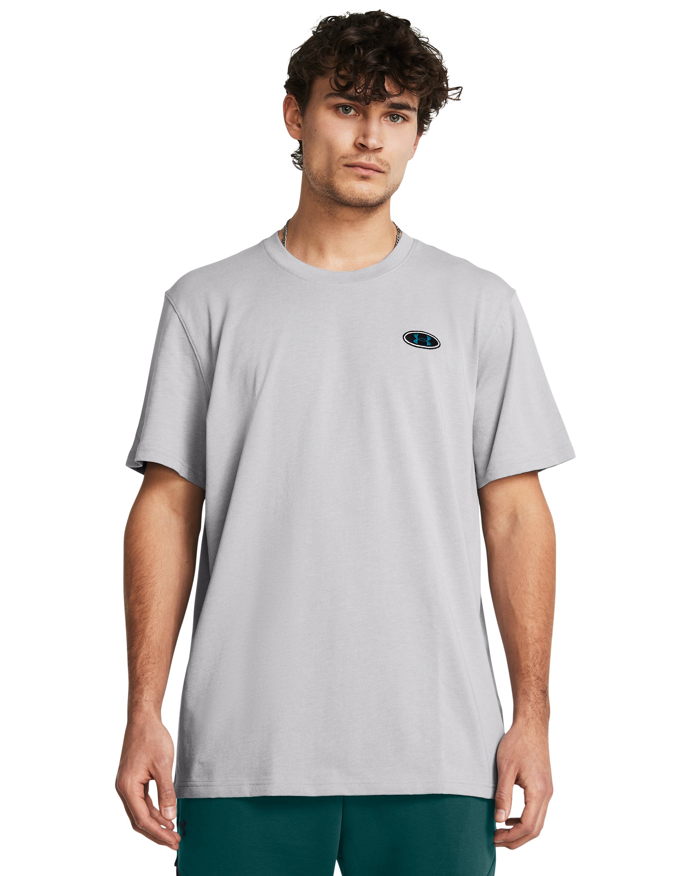UA Heavyweight Left Chest Patch Men's Short Sleeve 7