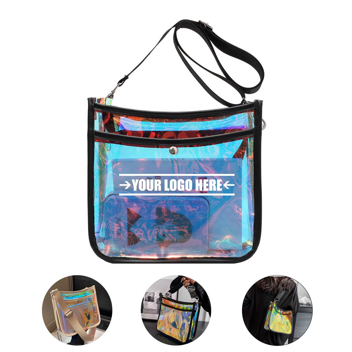 Ladies Pvc Crossbody Bag 6