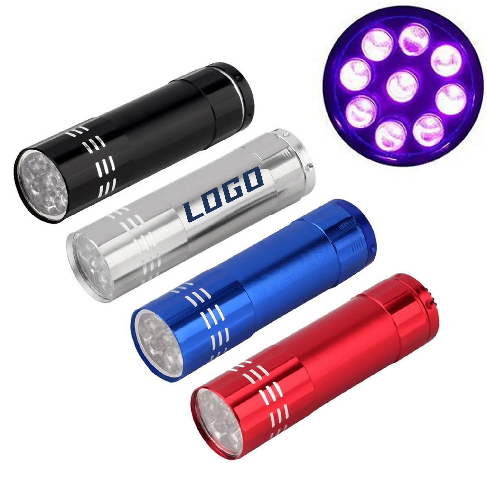 Mini Aluminum LED Flashlight 5