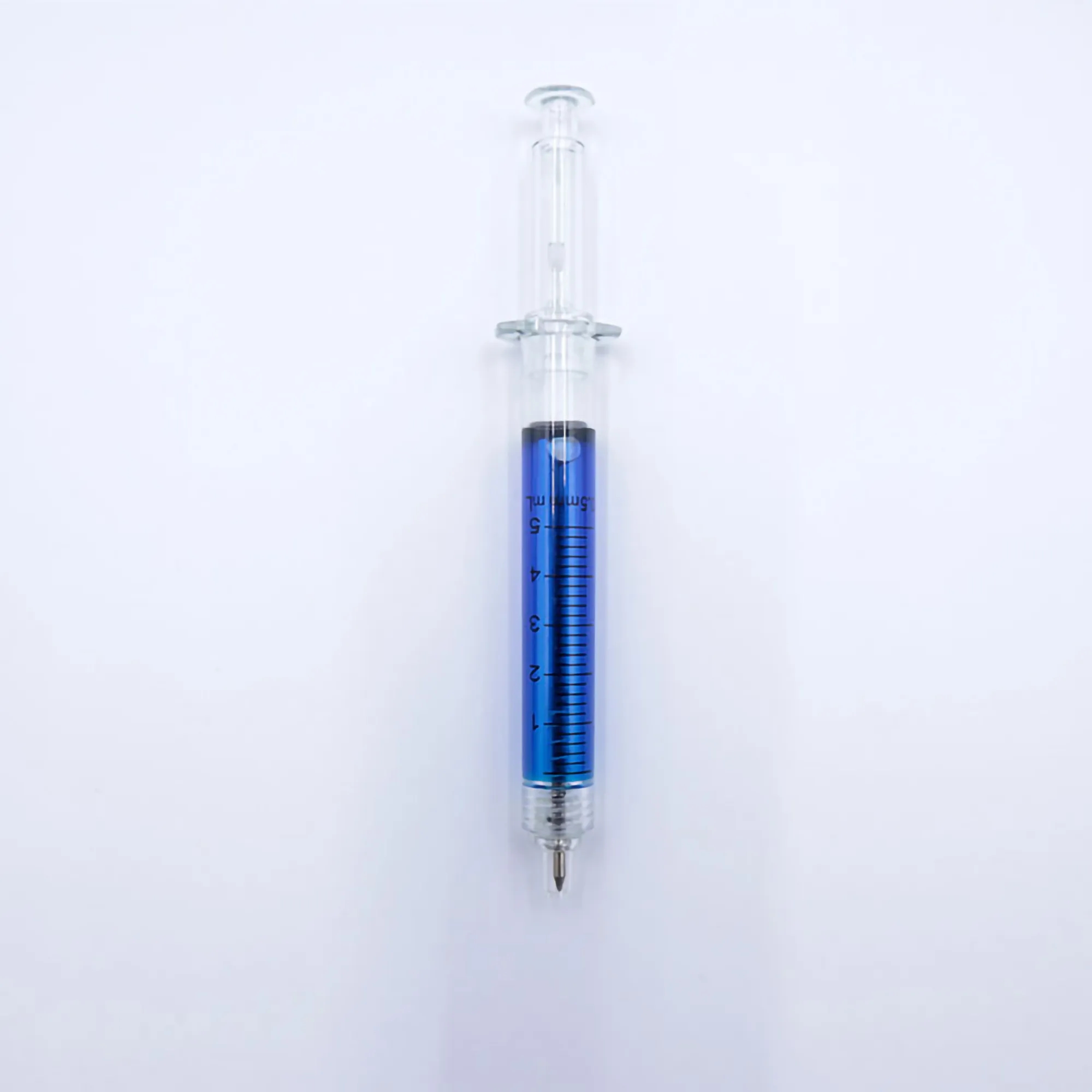 Syringe Shaped Ballpoint Pen with Scale MOQ100 10