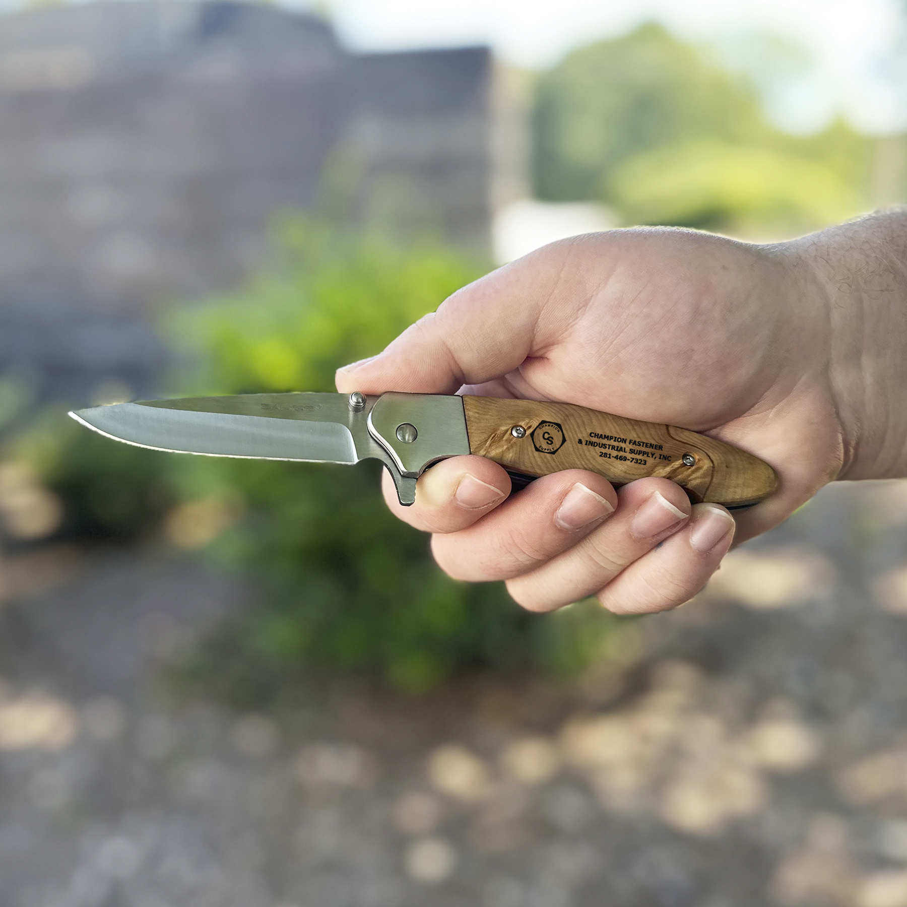 Renegade - Maple Burl Ball Bearing Folder 3