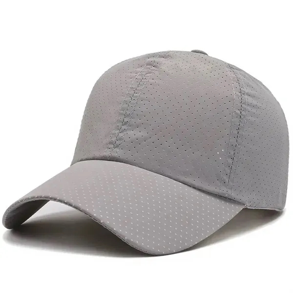Quick-Drying Solid-Color Baseball Cap 2