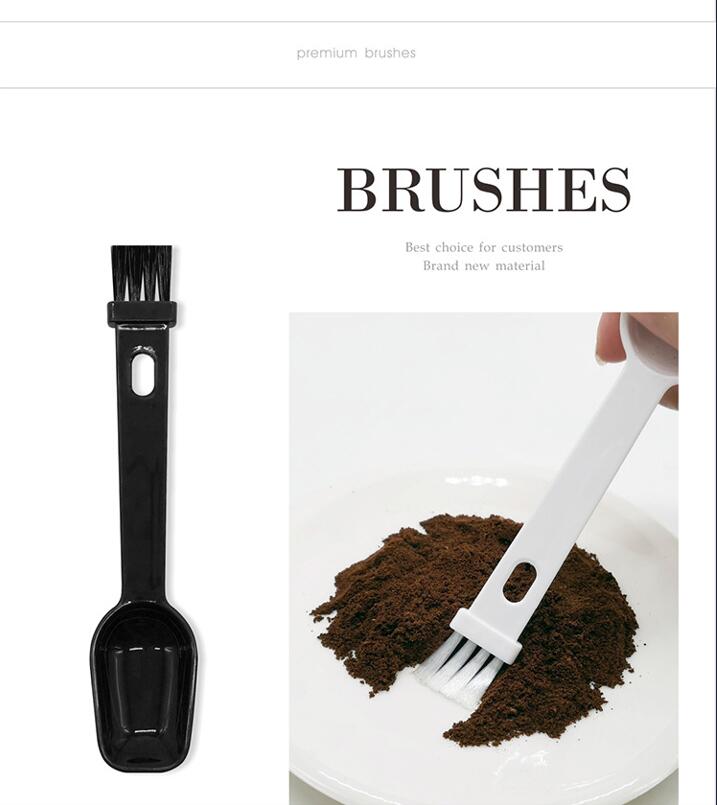 Coffee Spoon With Espresso Grinder Brush 3