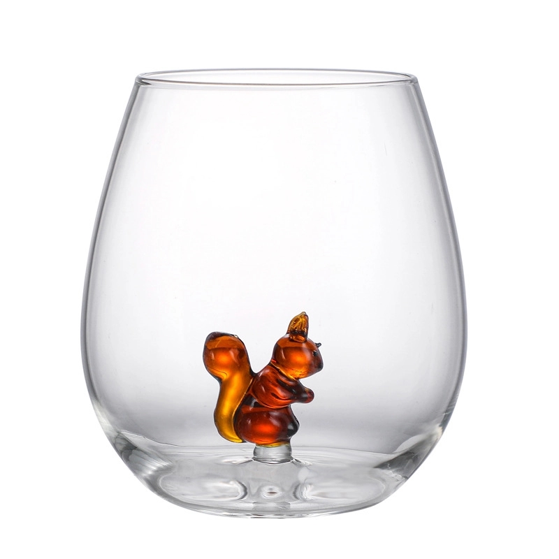 18 OZ 3D Glass Tea Coffee Whisky Drink Gift Cup 7