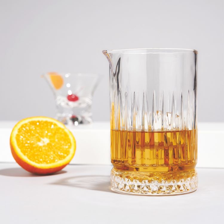 Viski® Pedestal Crystal Mixing Glass 8
