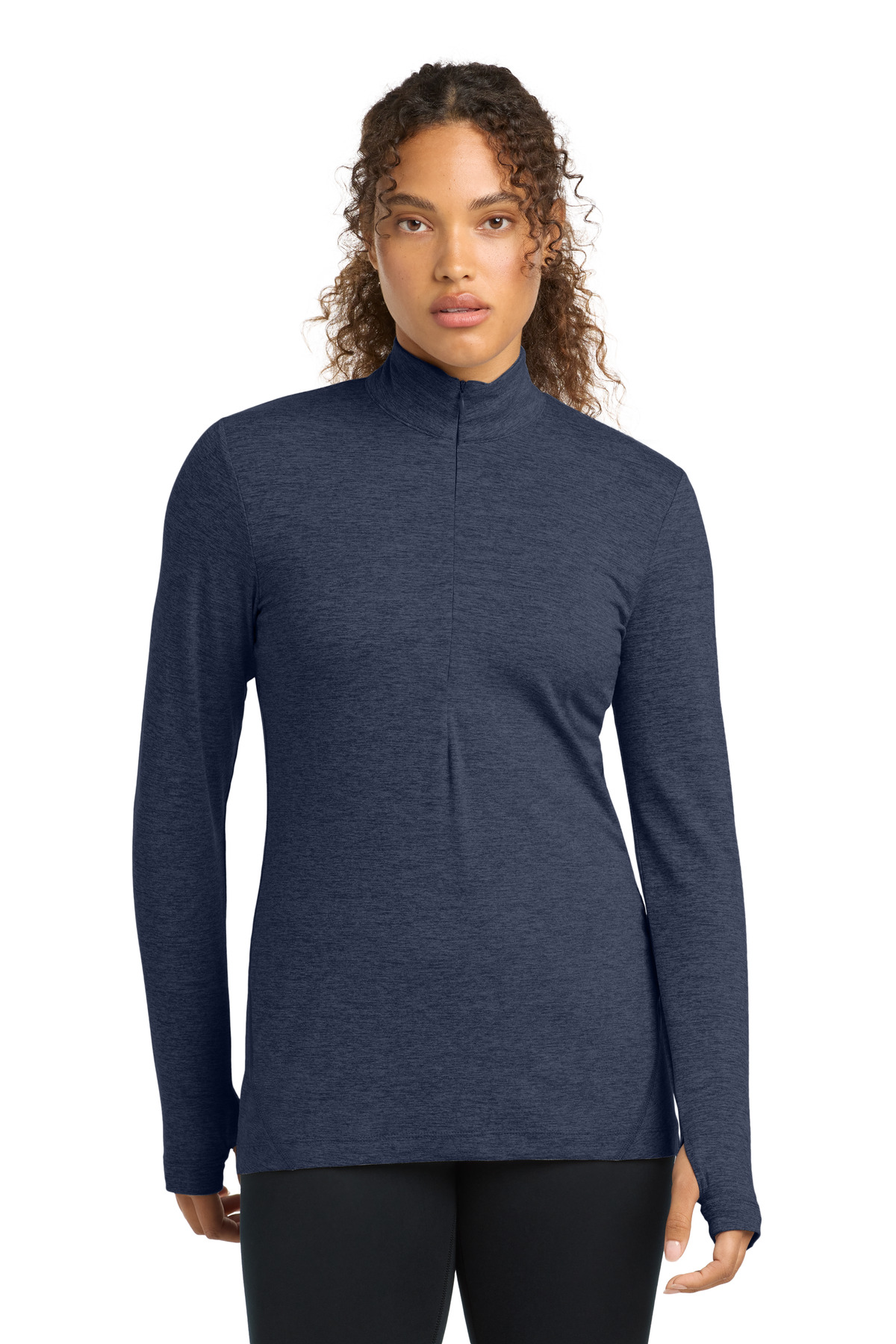 Sport-Tek Women's Exchange 1.5 Long Sleeve 1/2-Zip LST711 28