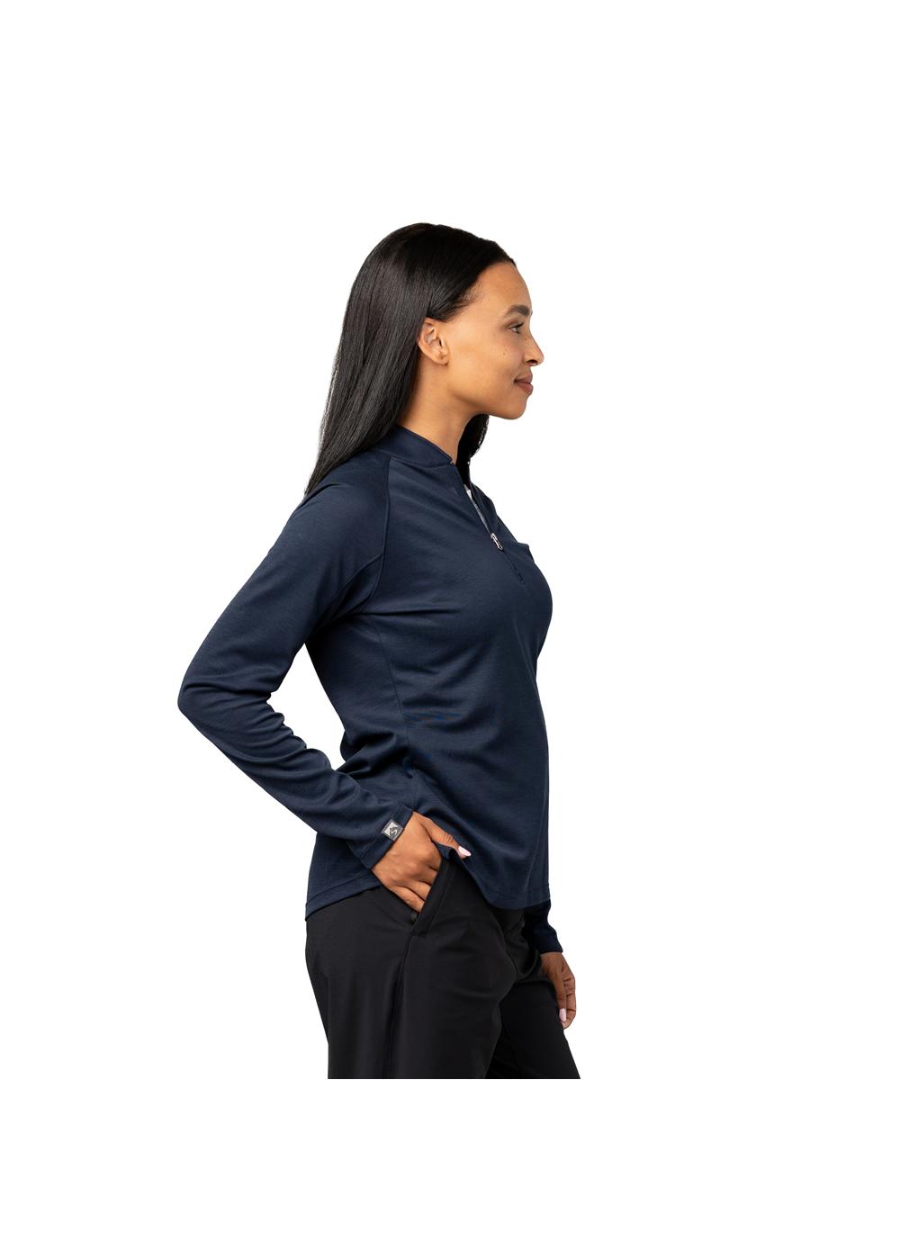 Storm Creek Women's Renewer II Poly/Lyocell Blend Quarter Zip 55