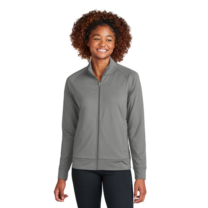 Sport-Tek Women's Sport-Wick Stretch Full-Zip Cadet Jacket 6