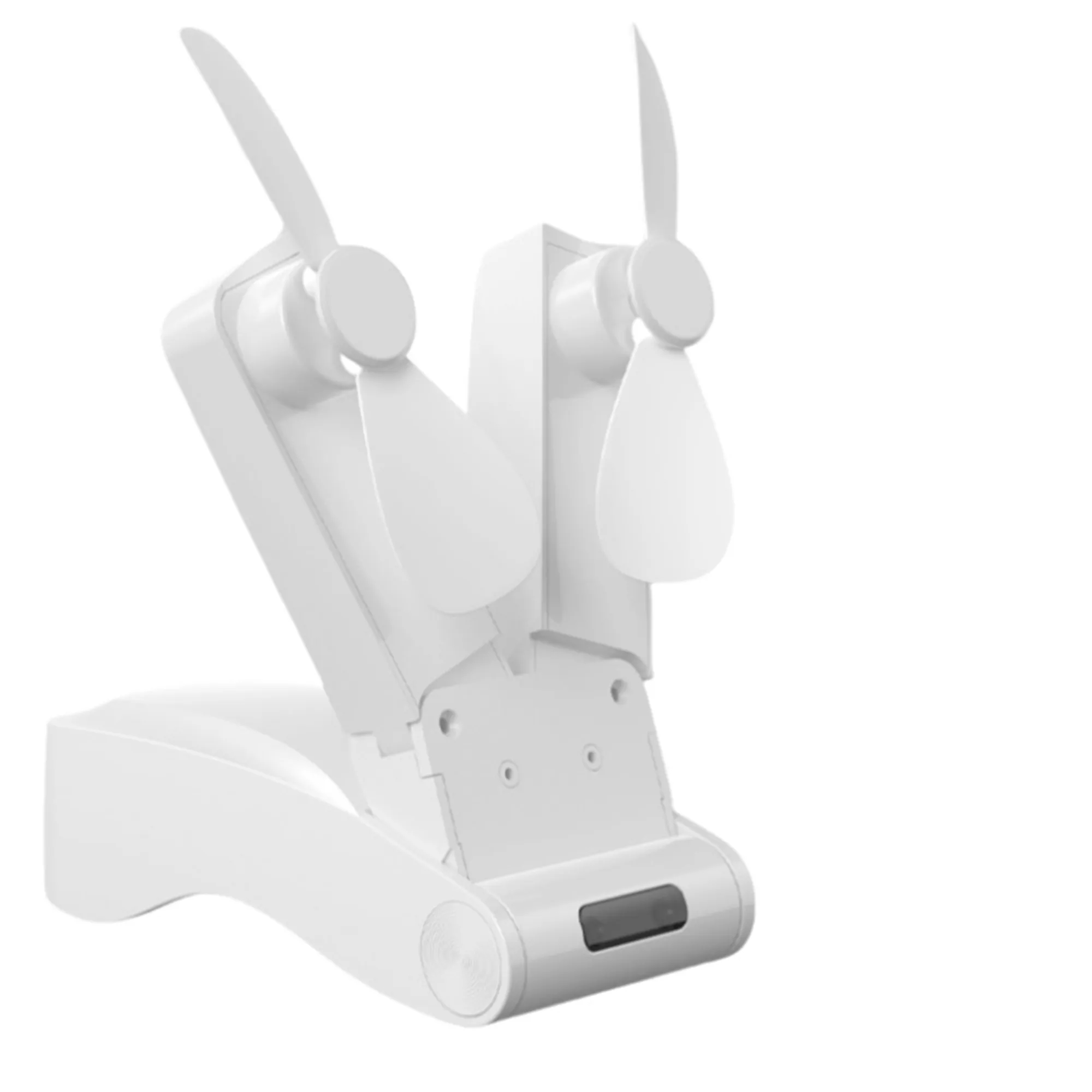 Usb Charging Dual Head Foldable Mini Small Fan 6