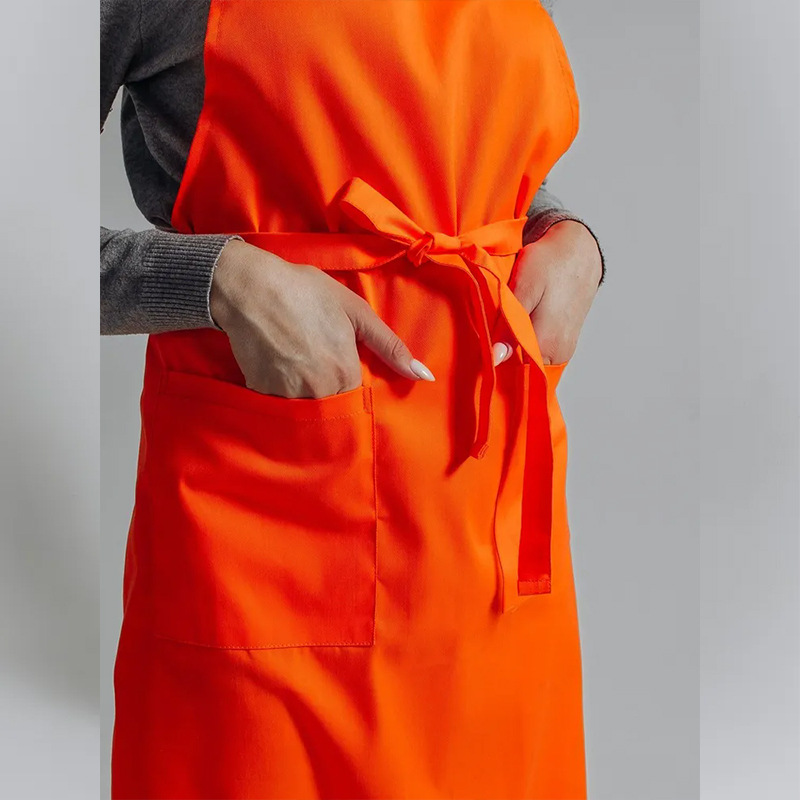 Adjustable Bib Apron with Long Ties 9