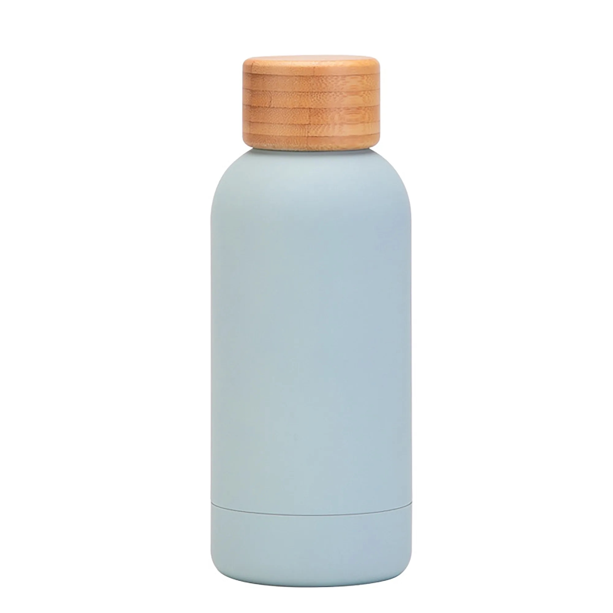 MOQ 50 12oz Stainless Steel Tumbler with Bamboo Lid 14