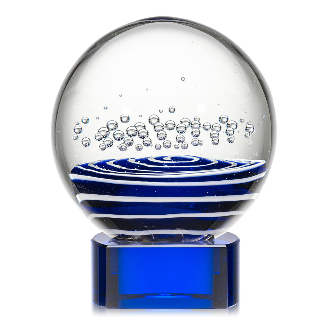 Tranquility Award on Paragon Base - Blue 6