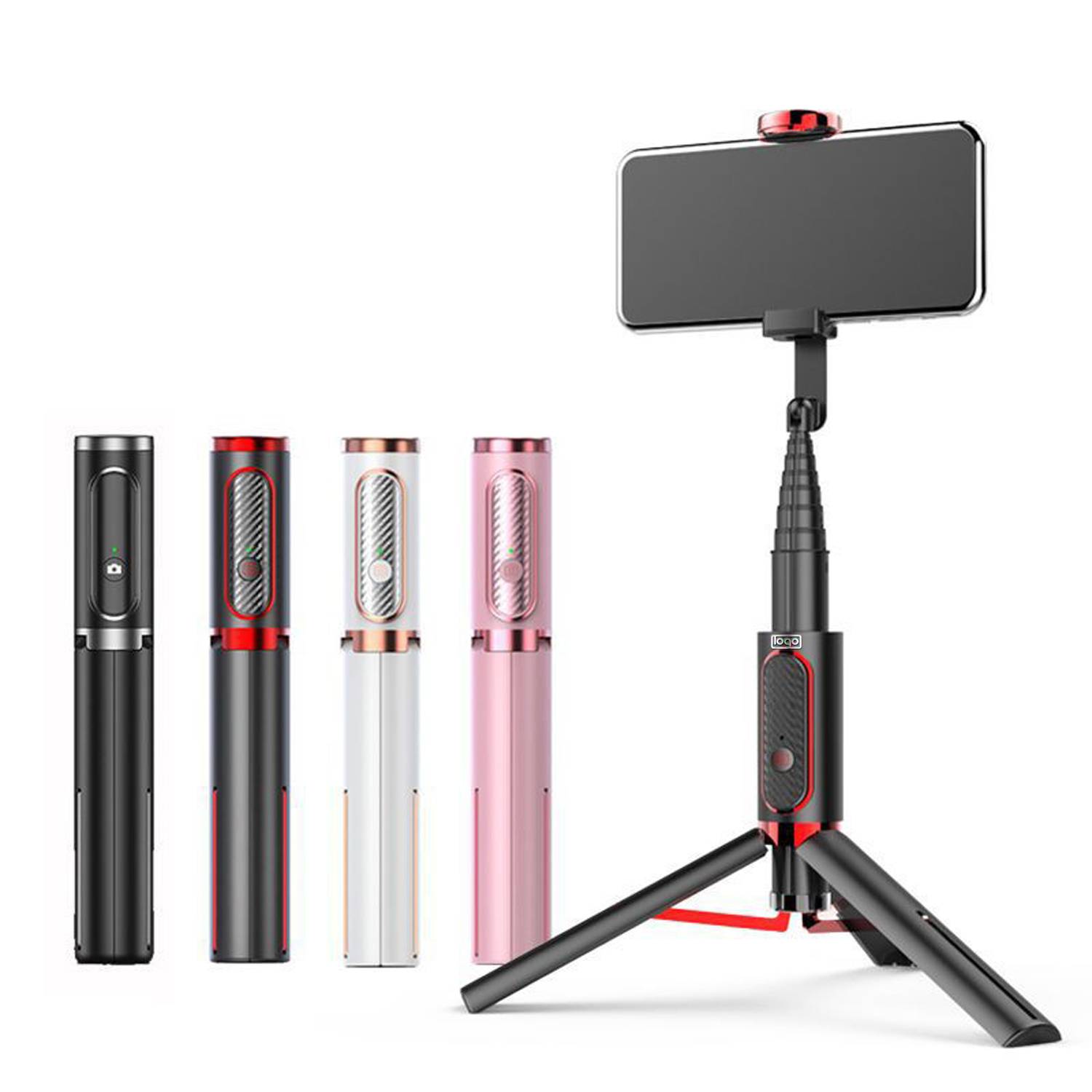 Mini Portable Bluetooth Selfie Stick Tripod Stand 2