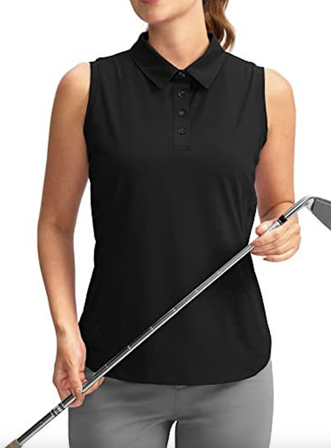 Women'S Sleeveless Golf Shirt 1