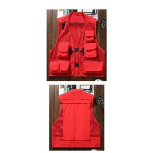 Zipper Front Black Safety Vest 1