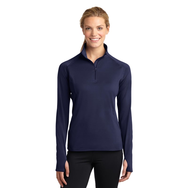 Sport-Tek Women's Sport-Wick Stretch 1/4-Zip Pullover. 75