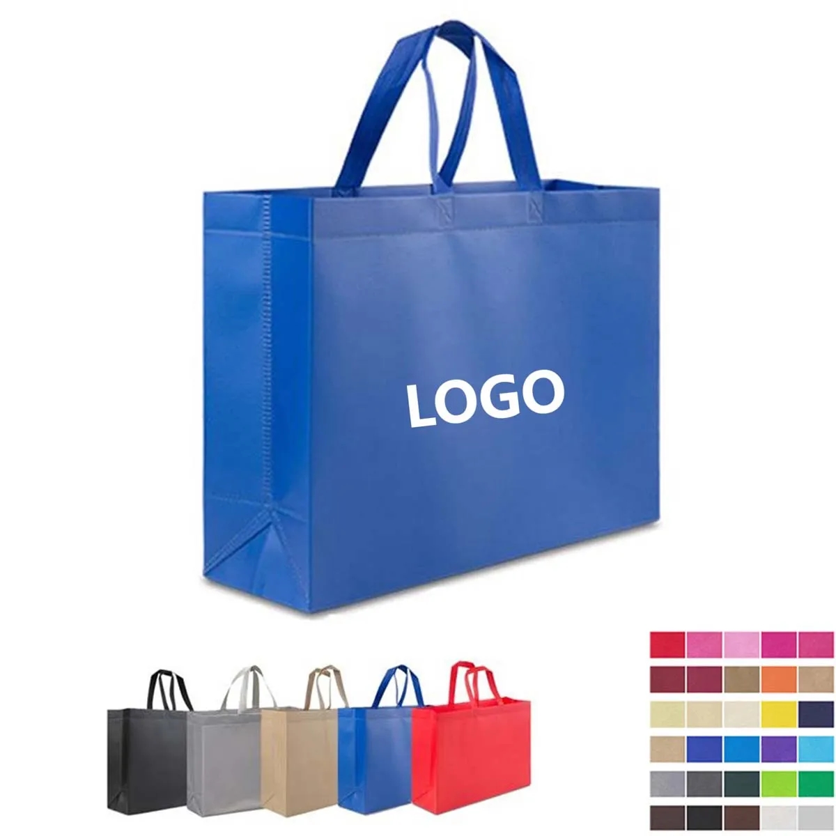 Laminated Non-Woven Reusable Shopping Tote Bag 3