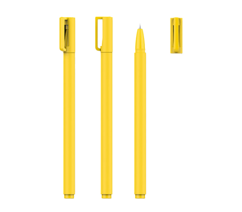 Slender Plastic Pen with Cap 5