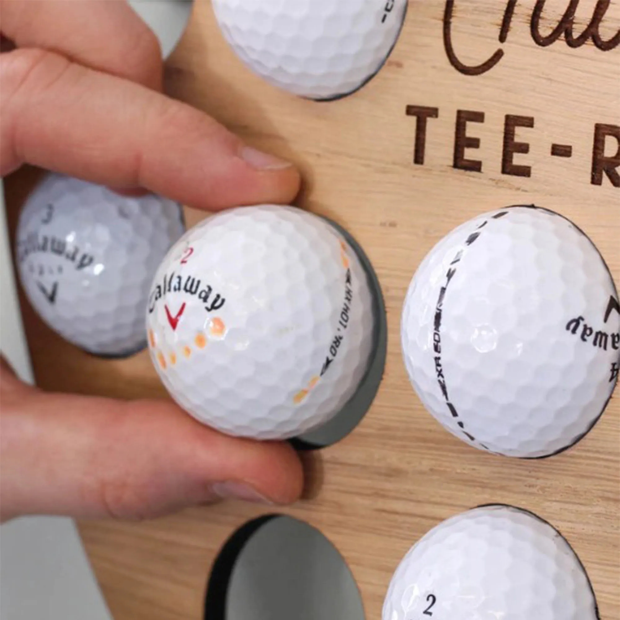 6 Golf Collection Wall Hanging Display 2