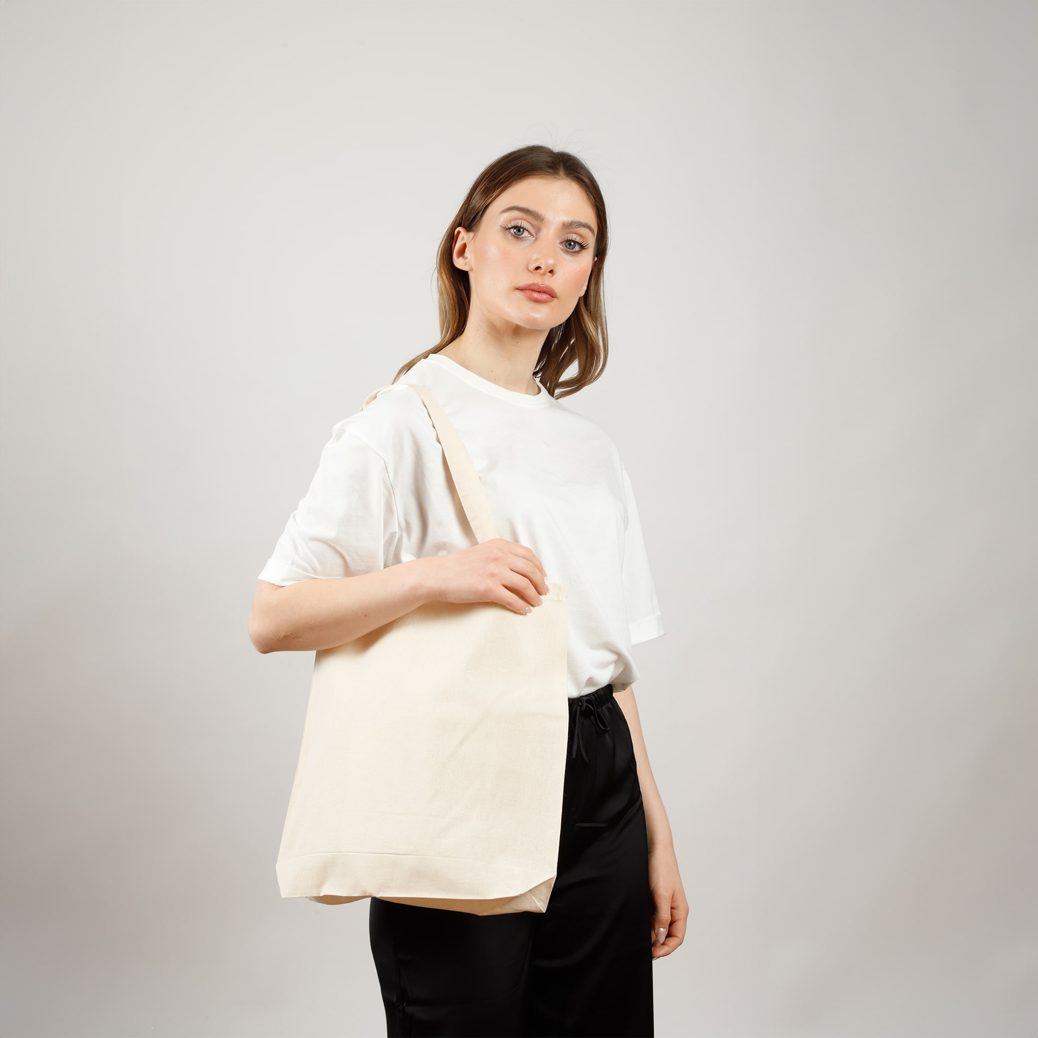 Easy-Carry Cotton Tote Bag 5