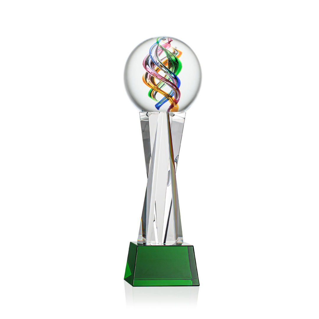 Galileo Award on Grafton Base - Green 8