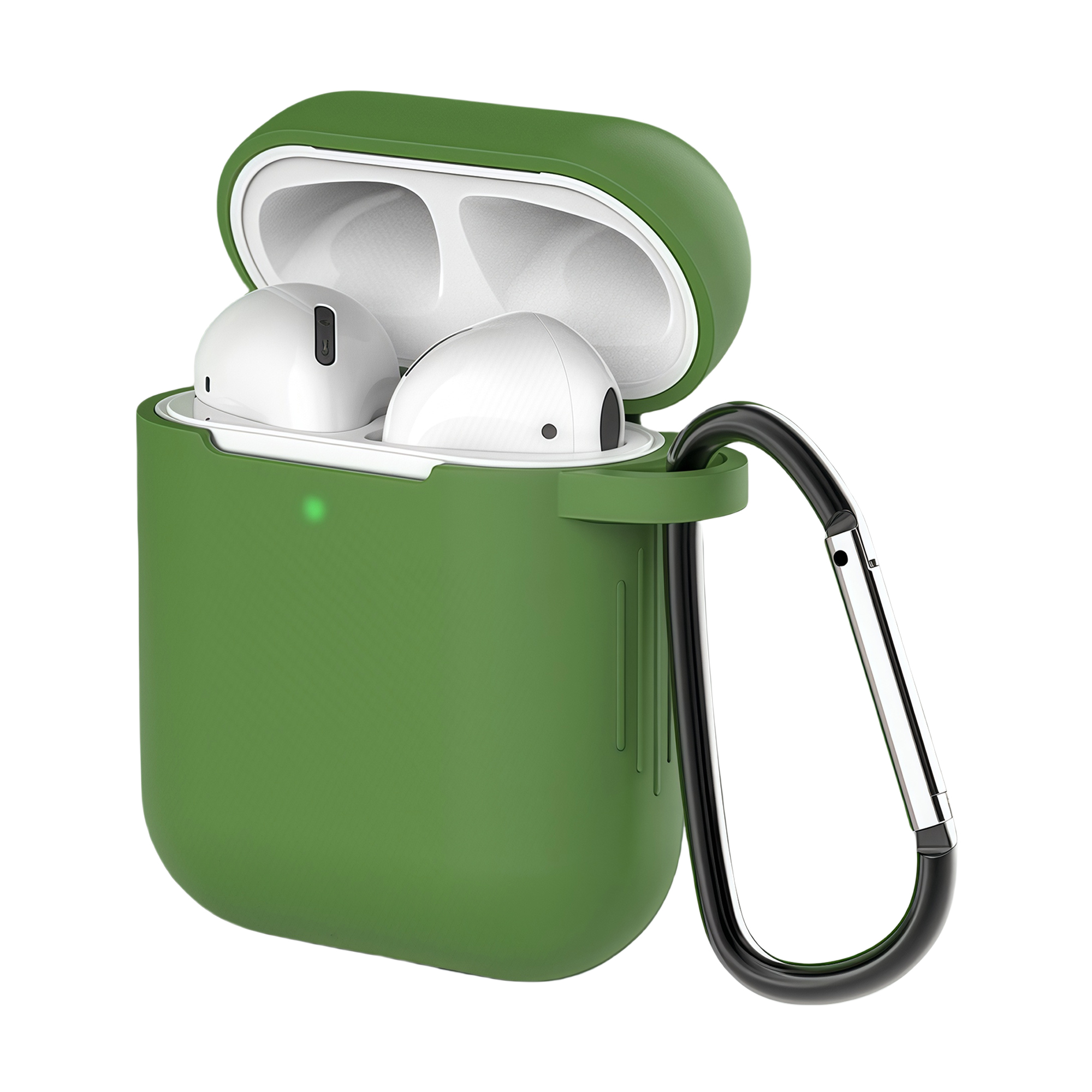 Silicone Earbud Case w/Carabiner 2