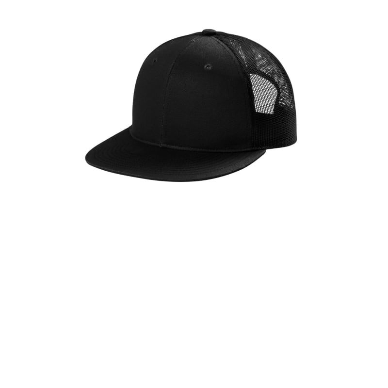 Port Authority Snapback Flat Bill Trucker Cap 7