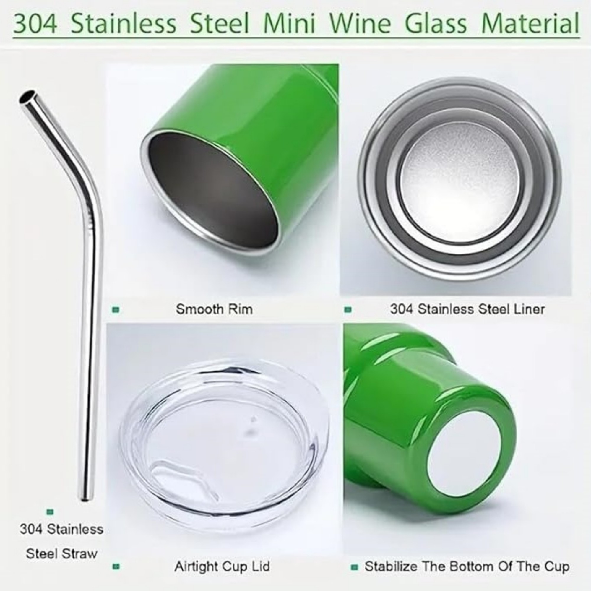 2 oz Mini Tumbler Shot Glass With Straw And Lid 5