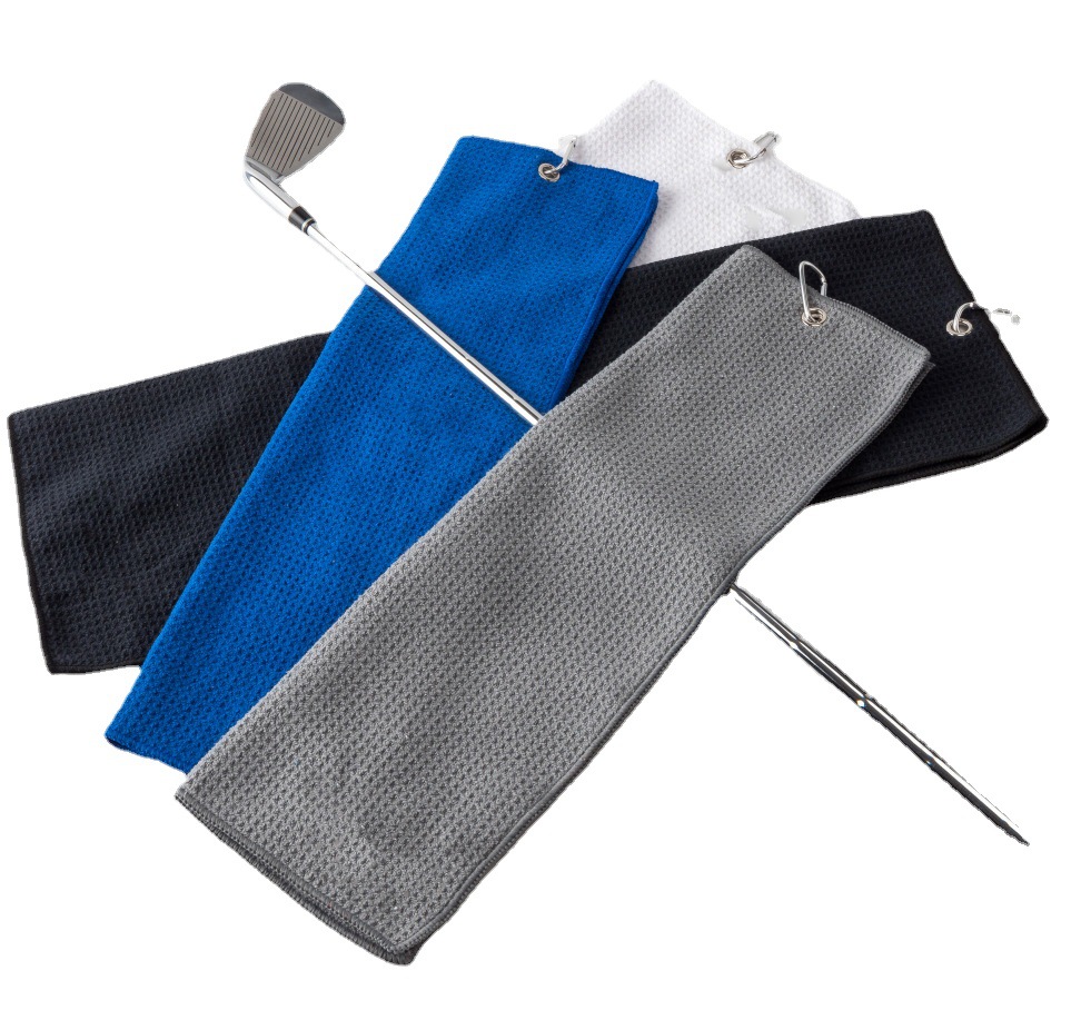 Waffle Golf Towel 2