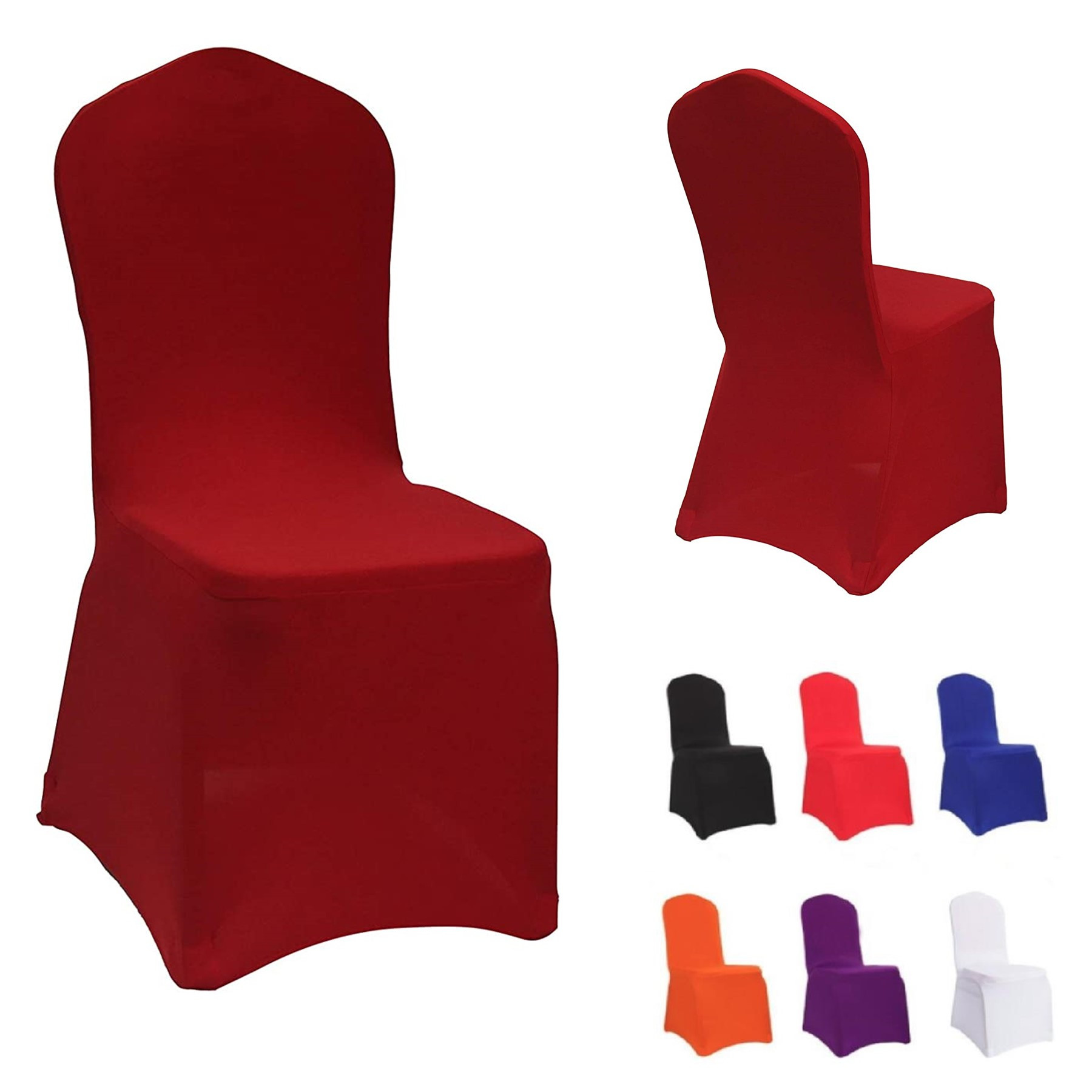 Dining Decoration Scuba Elastic Chair Cover 1