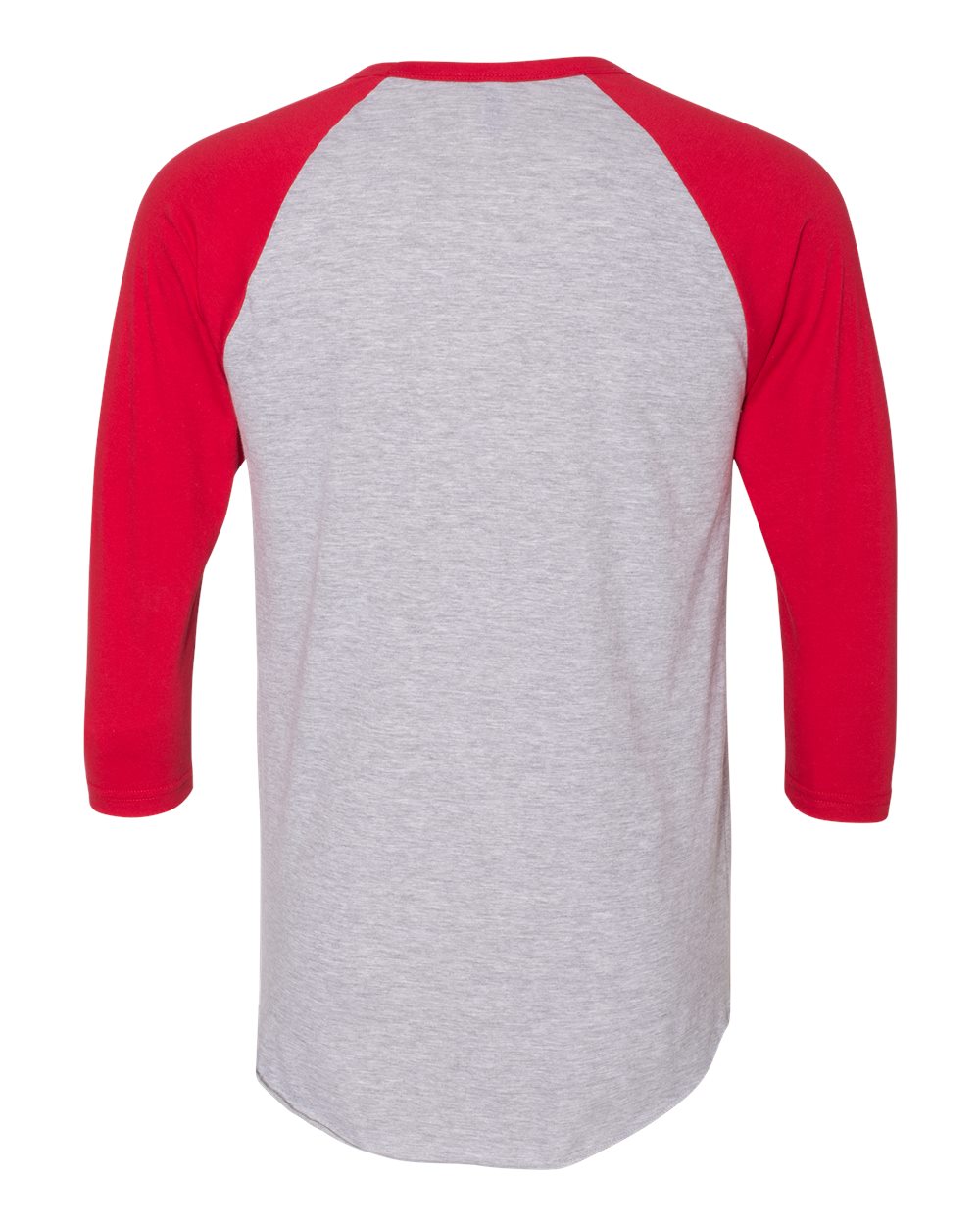 Unisex 50/50 Raglan Three-Quarter Sleeve Tee - BB453W 38