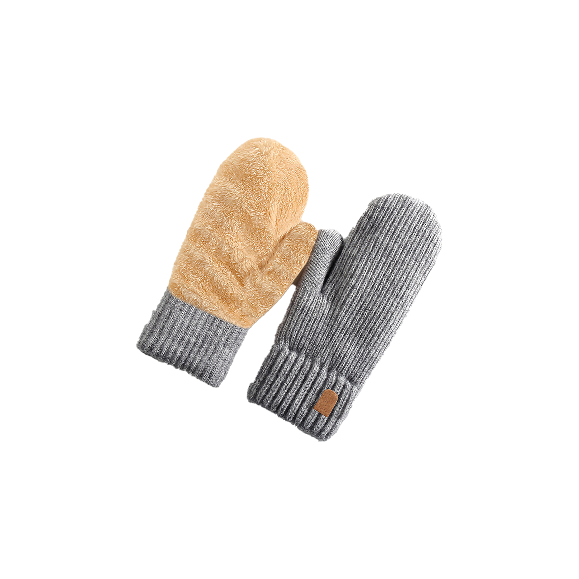 Winter Wool Lined Warm Gloves 5