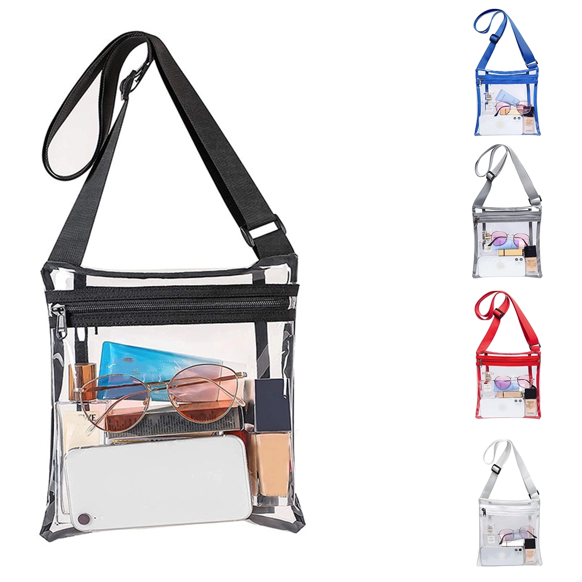 Crossbody Messenger Shoulder Bag With Adjustable Strap 4
