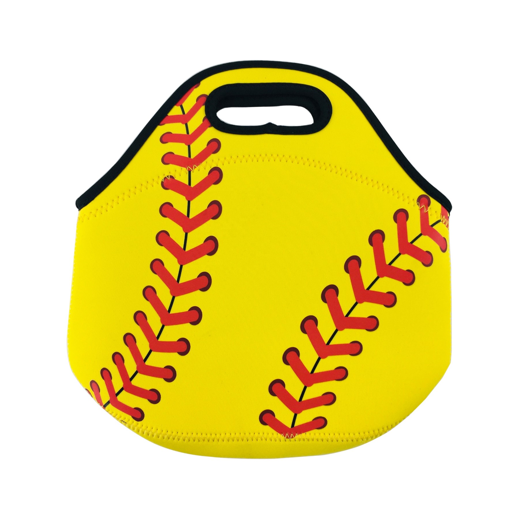 Neoprene Baseball Shaped Lunch Bag (direct import) 2