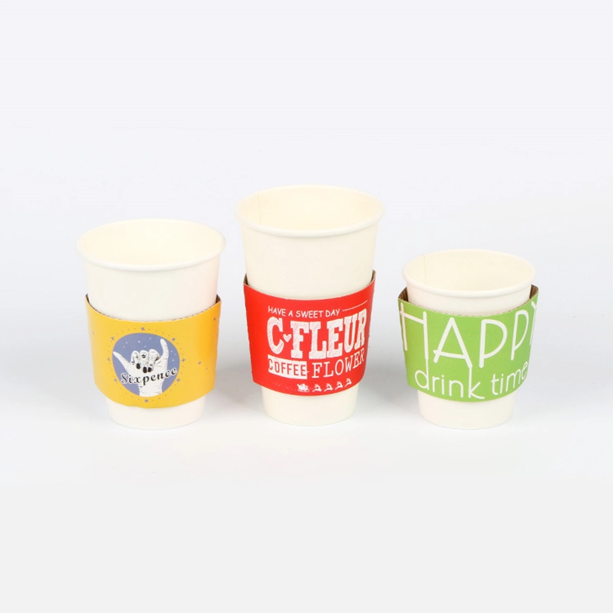 Kraft Paper Cup Sleeve 2