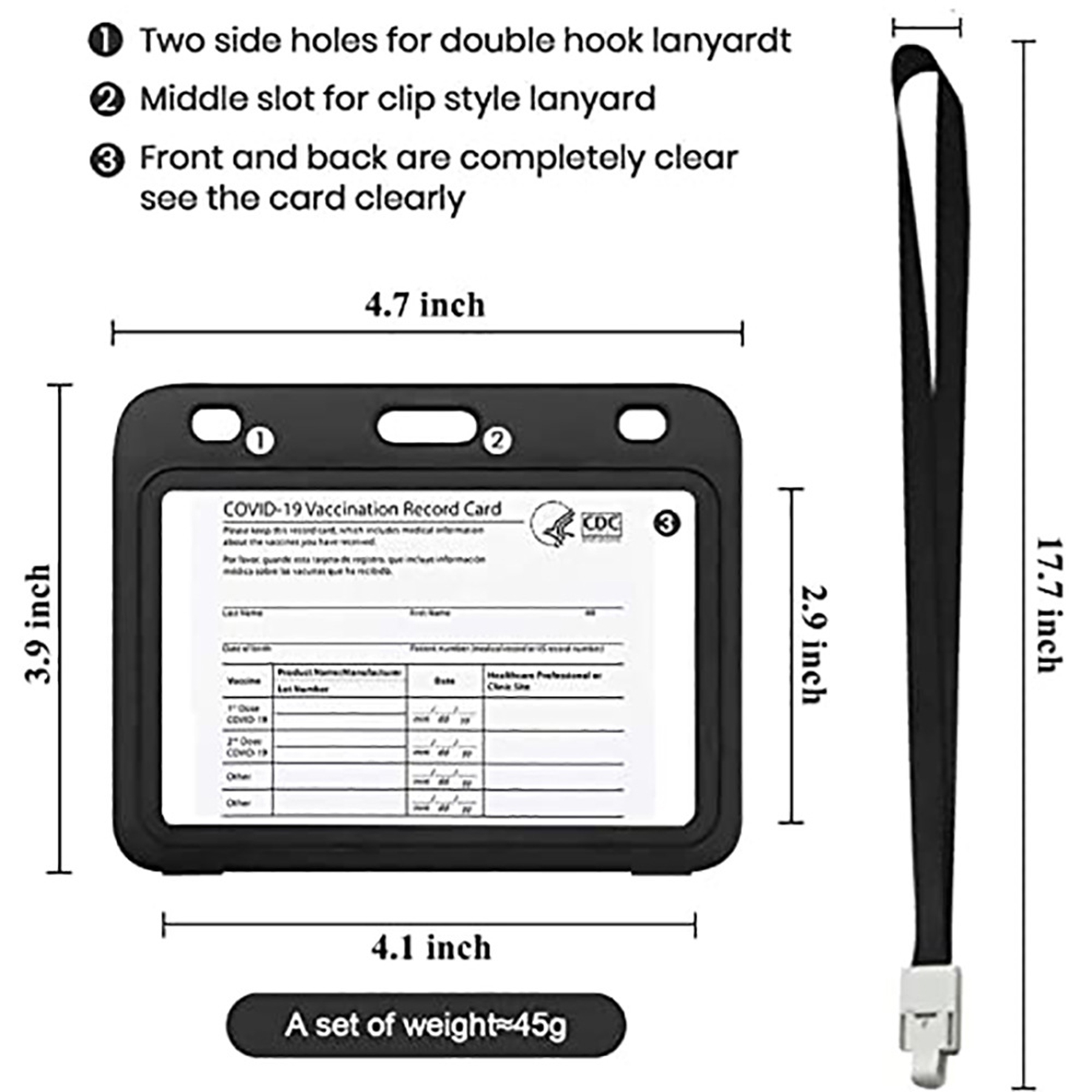 Vaccine Card Protector Holder 2