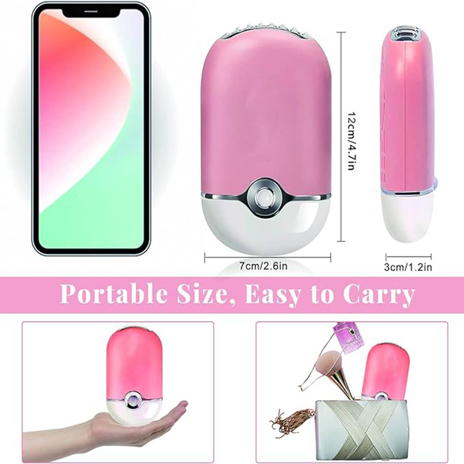 USB Rechargeable Pocket Eyelash Extension Dryer 1