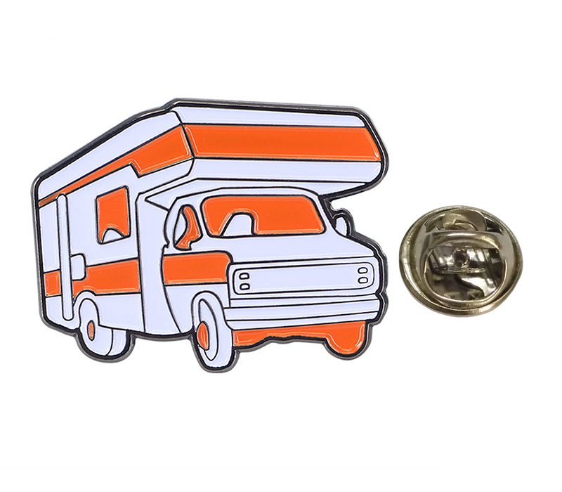 Vehicle Shaped Badge Lapel Pin 3