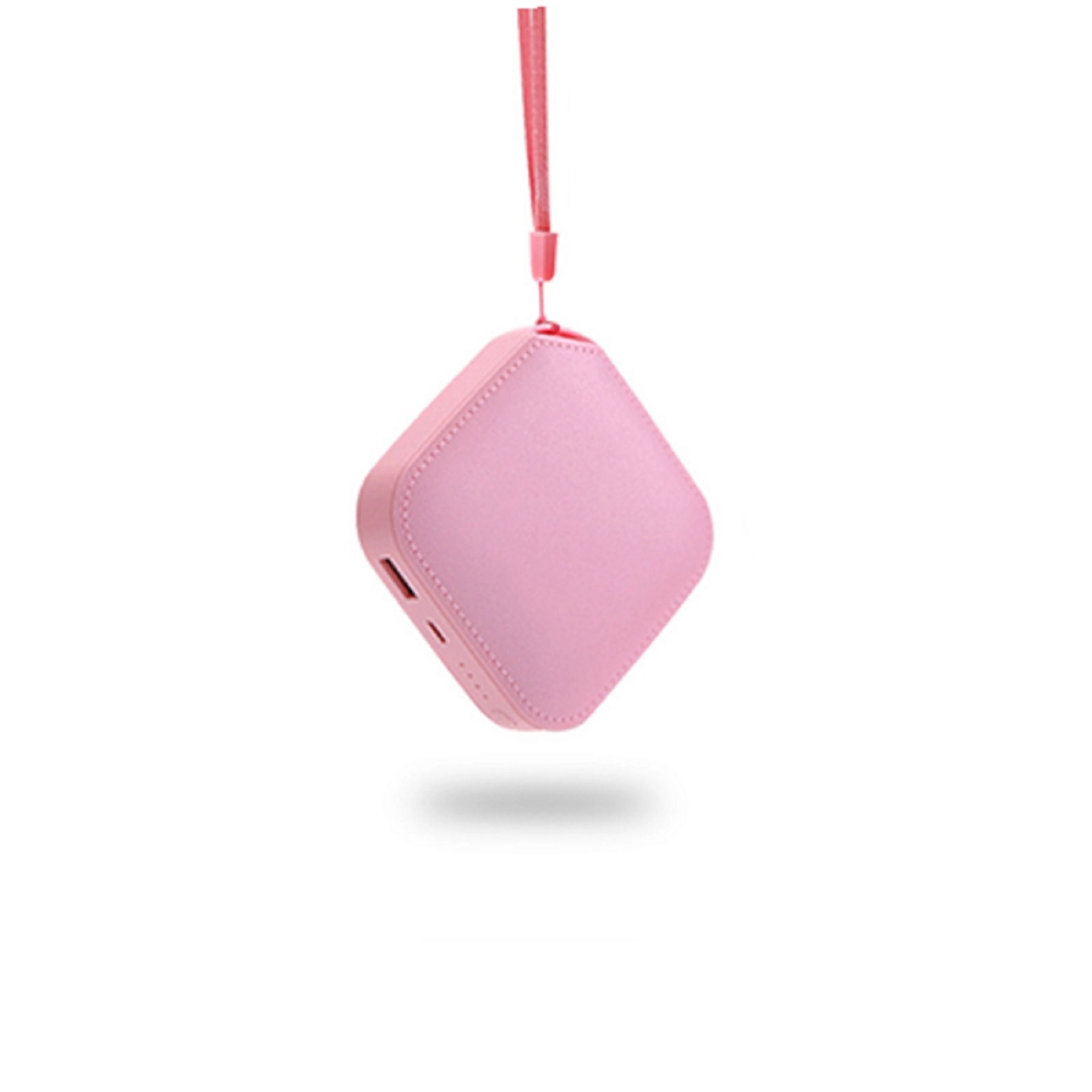 6000 mA Mini Leather Grain Power Bank 4