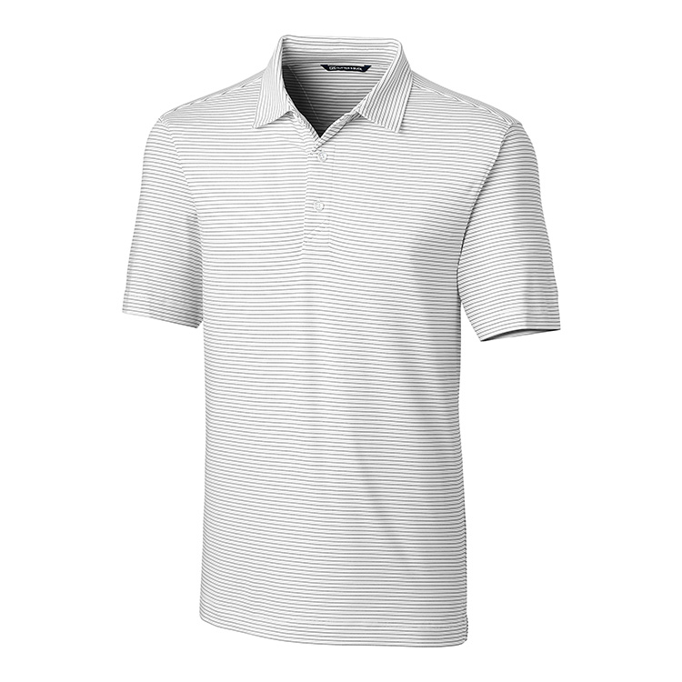 Cutter & Buck Forge Pencil Stripe Stretch Men's Polo 1