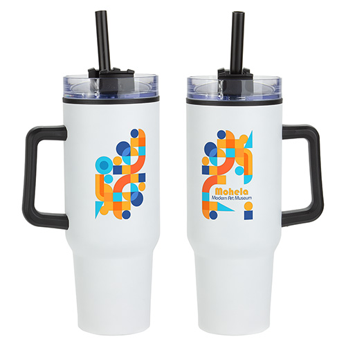 Outpost 40 oz Stainless Steel/Polypropylene Mug 50