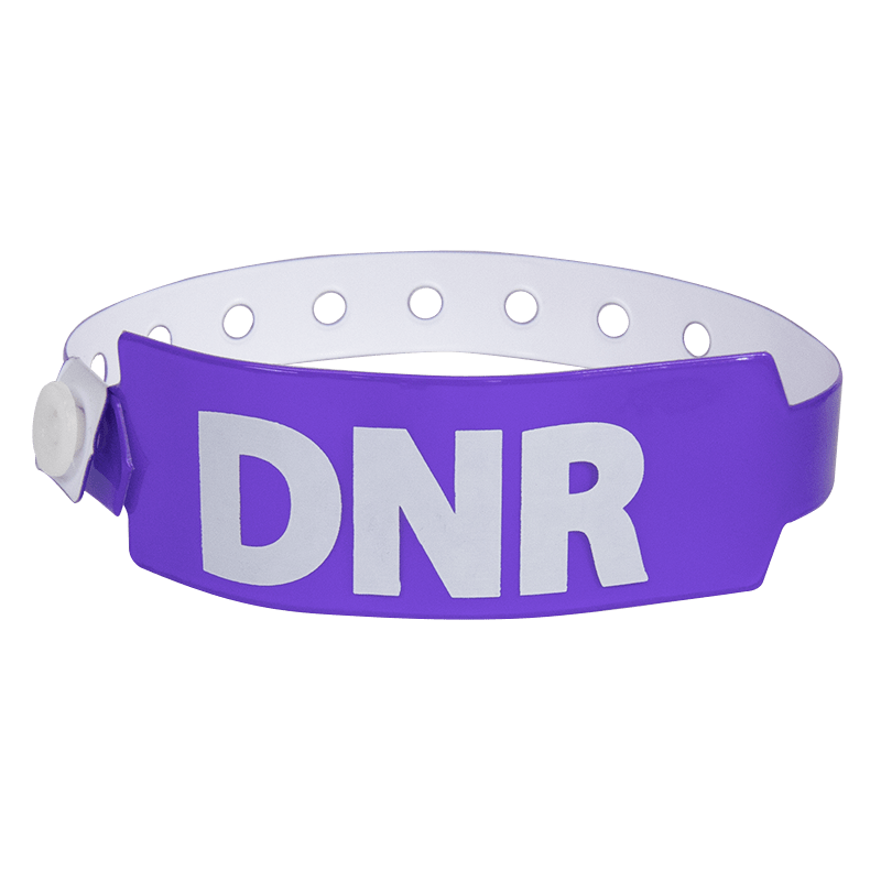 Medical Alert Wide Vinyl Wristbands 2